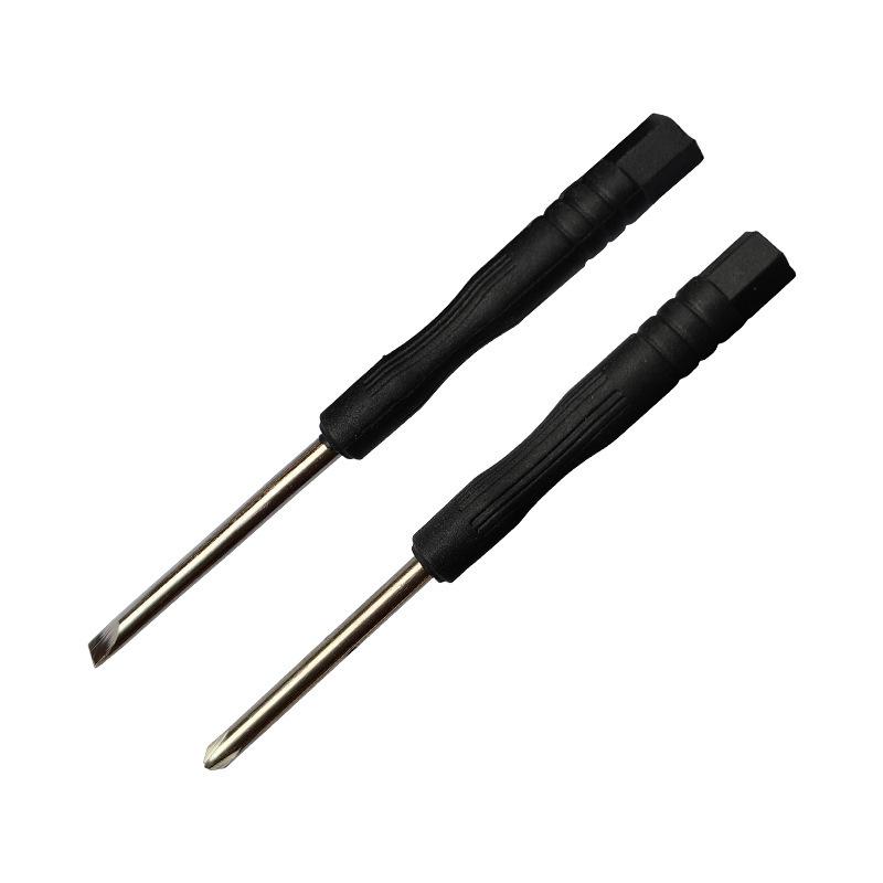 3pcs Black Mini 2.0 Cross Screwdriver Head Small Phillips Screwdriver for Repairing Mobile Phone Tnstallation Tool
