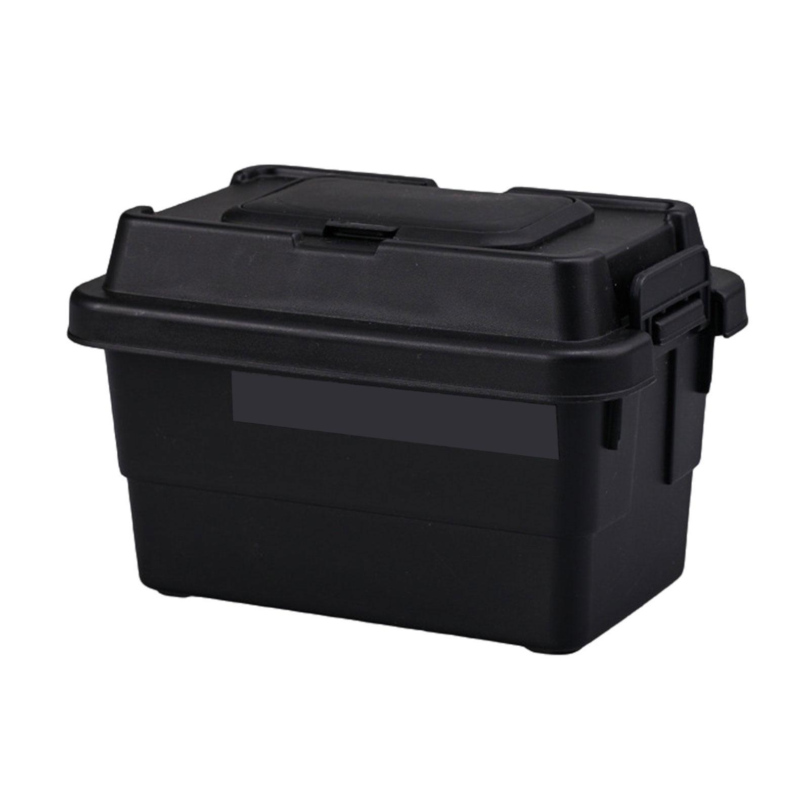 

Multifunctional Desktop Tissue Container Portable Seasoning Bottle Storage Box Moisture Resistant for Camping Hiking 1 чорний