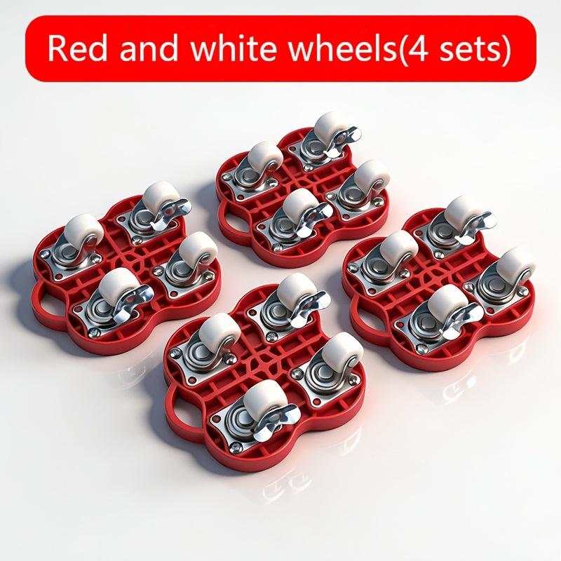 Heavy Duty Furniture Lifter and Mover Tool Set, Easy Transport Slides with Roller Wheels, Multi-Purpose Hand Moving Tool Kit