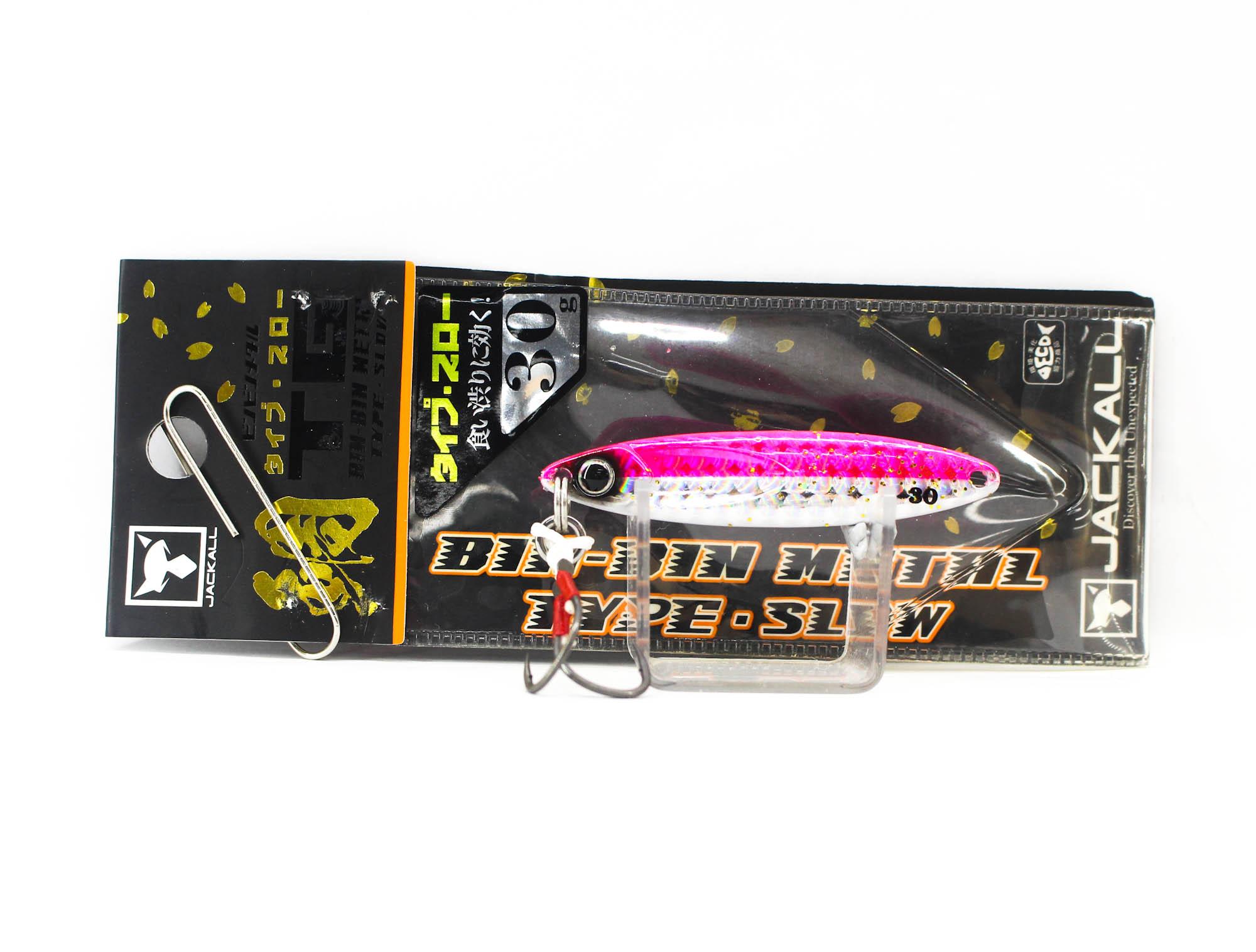 

Jackall Metal Jig Bin Bin TG Type Slow Tungsten 30 grams Micro Pink (9682)