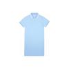 New MLB Short Sleeved Dresses Women's Blue 3FOP61023-07BLL
