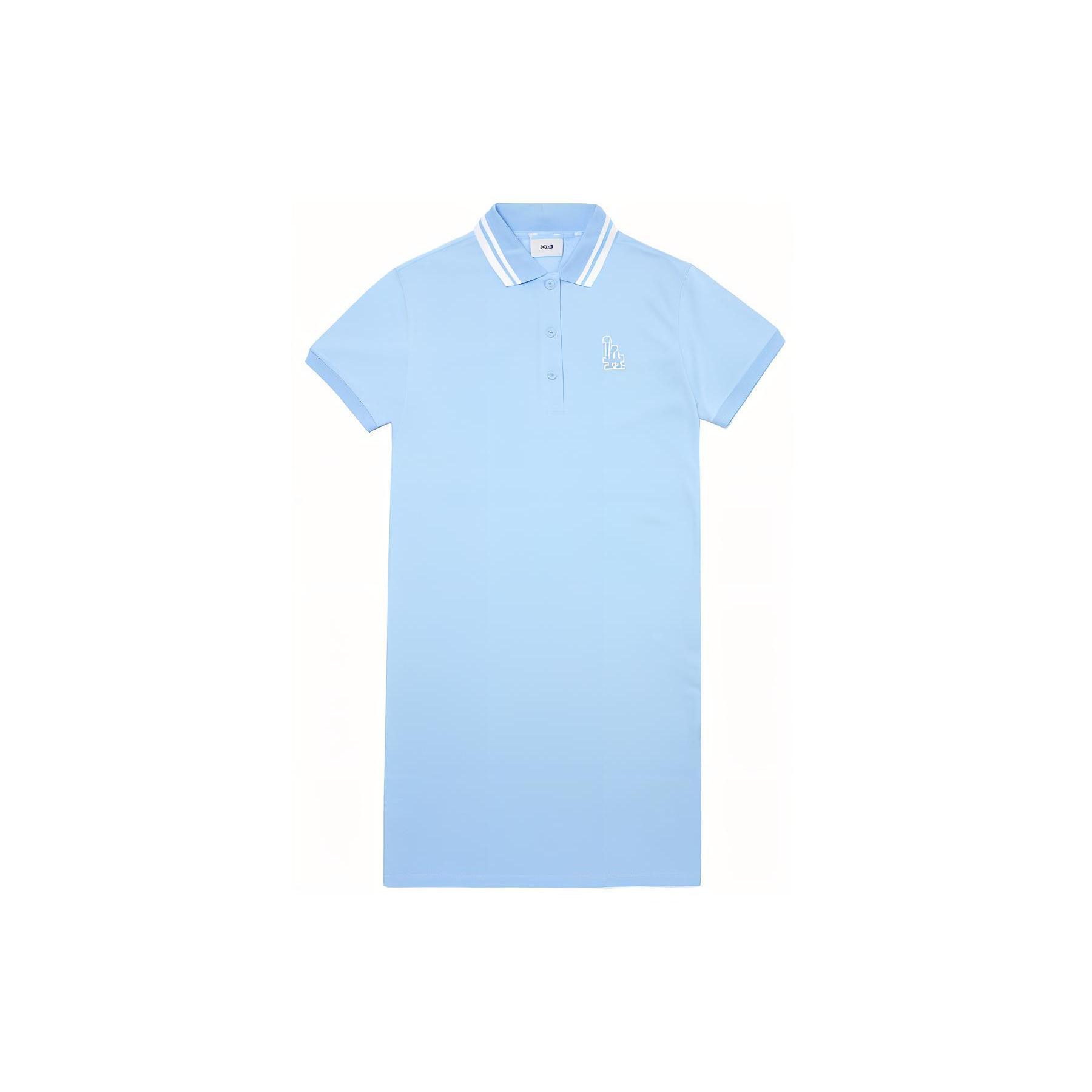 

New MLB Short Sleeved Dresses Women s Blue 3FOP61023-07BLL S