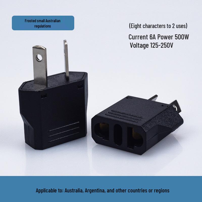 Universal Pure Copper Adapter Plug with Multi-Standard Compatibility