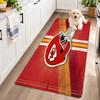 Flannel Kitchen Mat Kansas City Chiefs Soft Area Rug Non Slip Floor Carpet Home Decoration