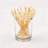 100PCS  Fruit Stick Bamboo Pick Buffet Cupcake Fruit Fork Party Dessert Salad Stick Cocktail Skewer For Wedding Decor