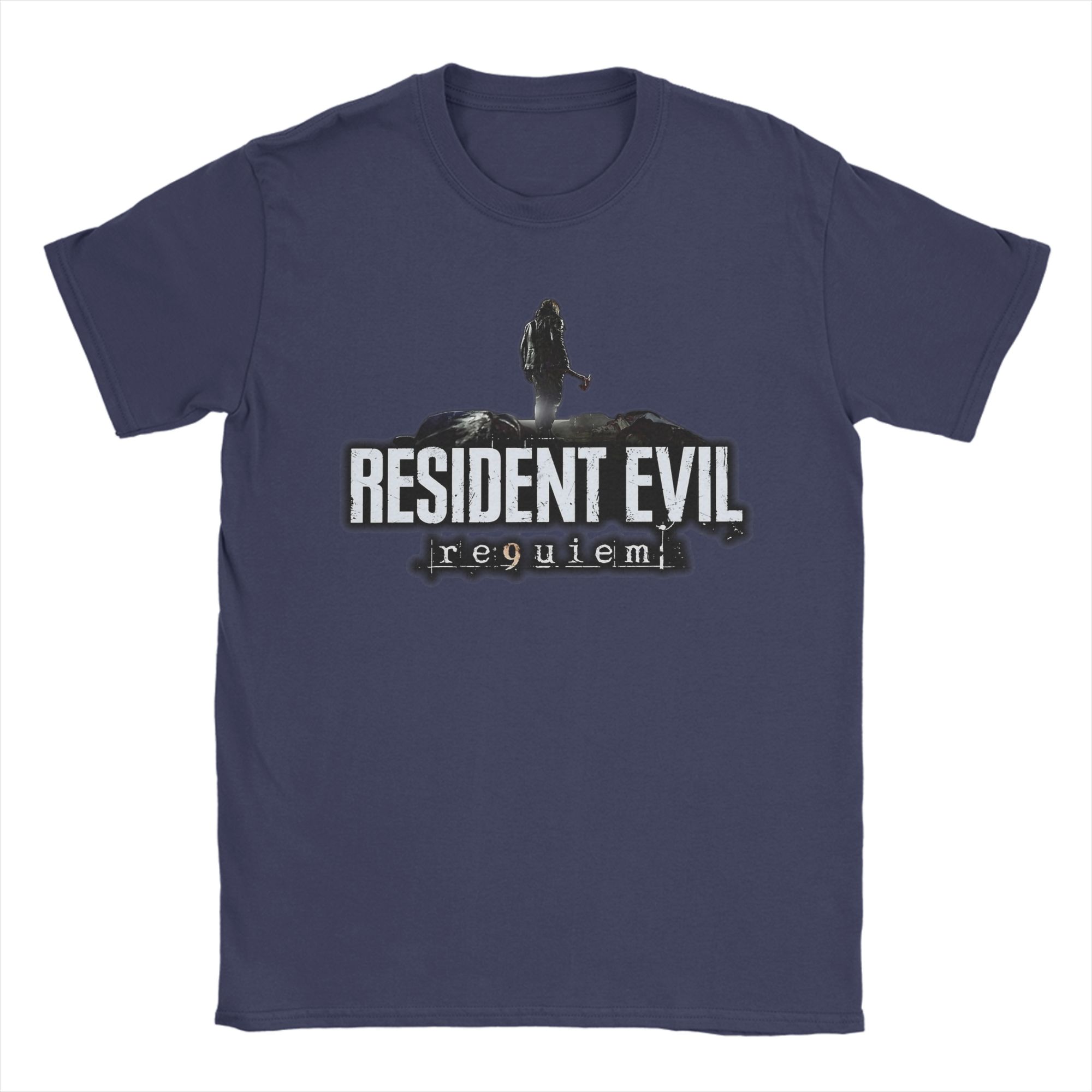 

Residents Evils Raccoon City Shooting Range TShirts Men Horror Games Vintage 100 Cotton Tee Shirt O Neck Short Sleeve T Shirt 4XL