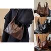 Fashionable Vintage Large Capacity Tote Bag For Women Stylish Soft Leather Design
