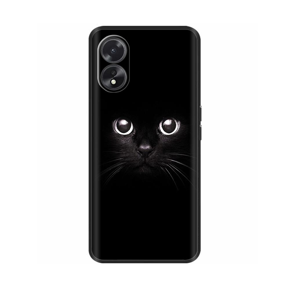 For OPPO A38 4G Case Soft Black Silicone Phone Case For OPPO A38 A 38 OPPOA38 CPH2579 Luxury Back Cover Cases Shell Fundas Coque