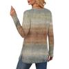 Womens Sweaters Crewneck Long Sleeve Shirts With Pockets Fall Outfits  Fashion Winter Clothing Side Slit
