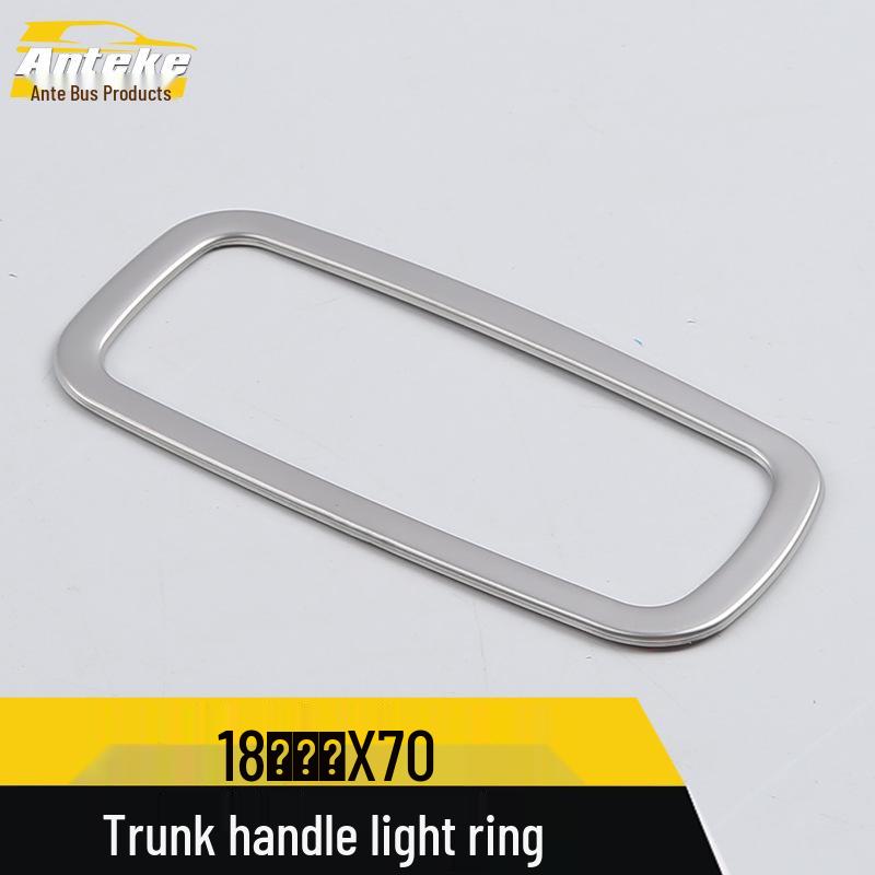 Chery Jetour X70 Trunk Handle Decorative Frame & Tailgate Armrest Sticker (Fits 18 Models)