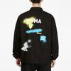 Puma Logo Print Woven Collar Jacket Men Outerwear Black 536089-01