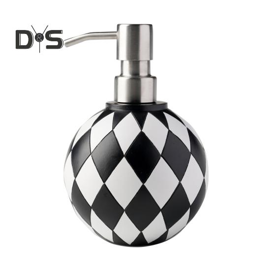 

Диспенсер для мыла из нержавеющей стали, прочный, устойчивый к ржавчине, гладкий корпус из смолы, легко моющийся контейнер для мыла чёрный