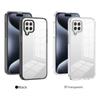 KEYSION Transparent Phone Case for Samsung A22 4G A22 S 5G A12 TPU+PC Anti-slip Clear Shockproof Phone Cover for Galaxy M12 M32
