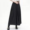 Plus Size Vintage Black Stripe High Waist Casual Loose Summer Wide Leg Pants Women Trousers