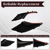 Front Fender to Cowl Side Seal Trim Cover, Replaces 53824-12011, 53823-12021, Compatible with Toyota Corolla Japan Axio 2012–2014, 2 pcs