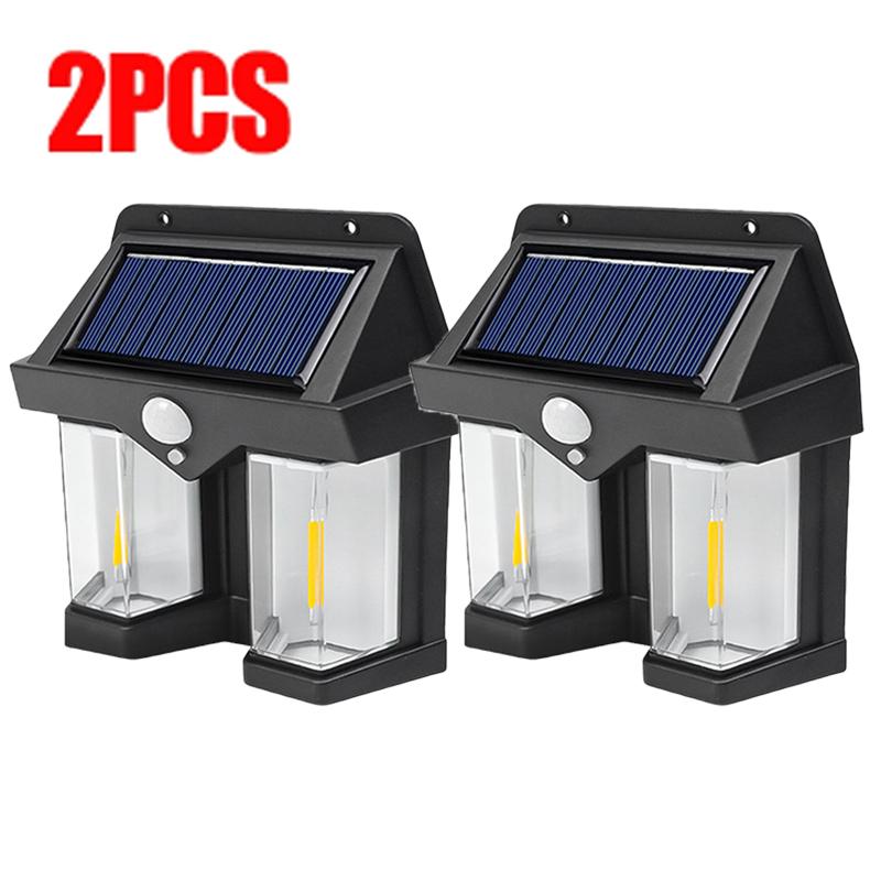 Solar Wolfram Nacht Lampe Intelligente Motion Sensor Wand Lampe 3 Beleuchtung Modi Wasserdichte Hof Garten Dekoration Laterne