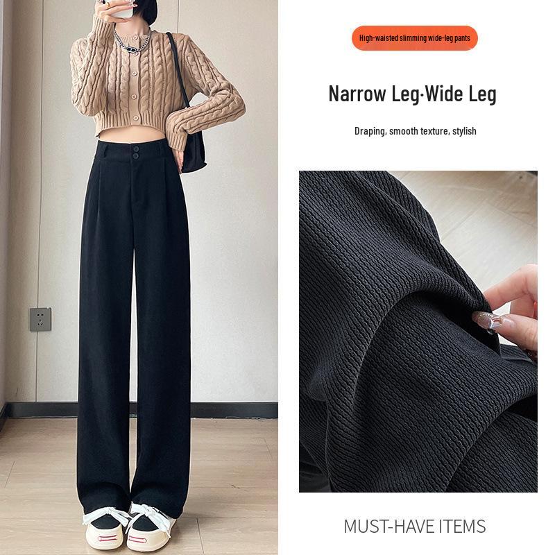 

Вельветовые брюки-кюлоты из шенилла для миниатюрных женщин - Повседневный стиль весна/осень 2024 XL 60-67kg