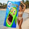 Customizable Personalized Beach Towels My Singing Monsters Themed designs.Suitable for the Beach, Yoga, Sports;ideal As Beach Accessories