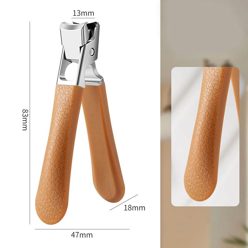 Leather Pattern Stainless Steel Nail Thick Clippers Hard Nail Special Nail Clippers Large Household Toes Nail Clippers хаки