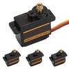4 Sets Micro Metal Gear Servo 12g 1.8kg.cm 10 Seconds High Speed Analog Servo for Helicopter Model Robot