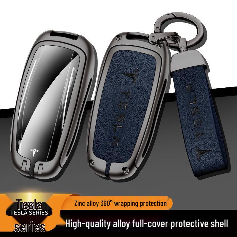 Tesla Model 3 Key Card Case - Protective Shell & Buckle for Key Modification