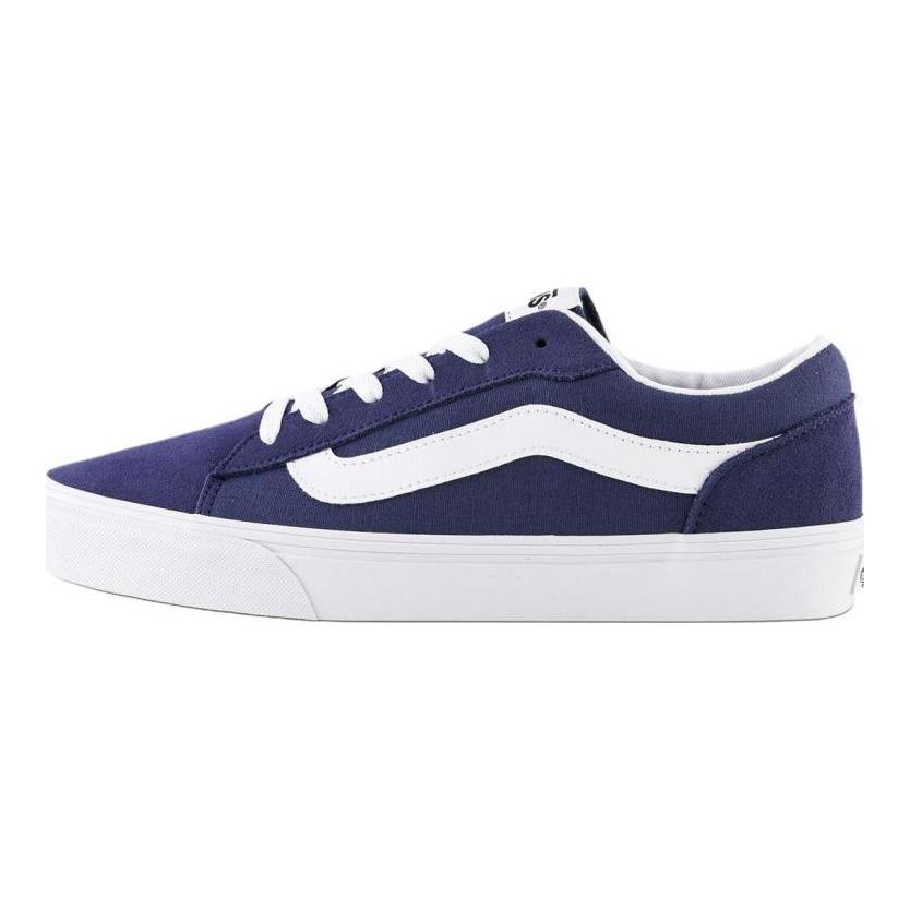 Vans Vero LS Low Top Skateboard Shoes Men's Dark Blue Sneakers VN000Y7HEMT