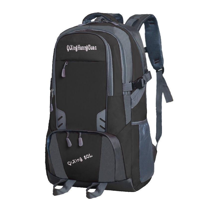 Waterproof Sporting Backpack Nylon for Outdoor Camping Cycling Hiking 50L Large Capacity Travel Backpack