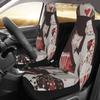Kakegurui Car Seat Cover Japanese Anime Custom Printing Universal Front Protector Accessories Cushion Set
