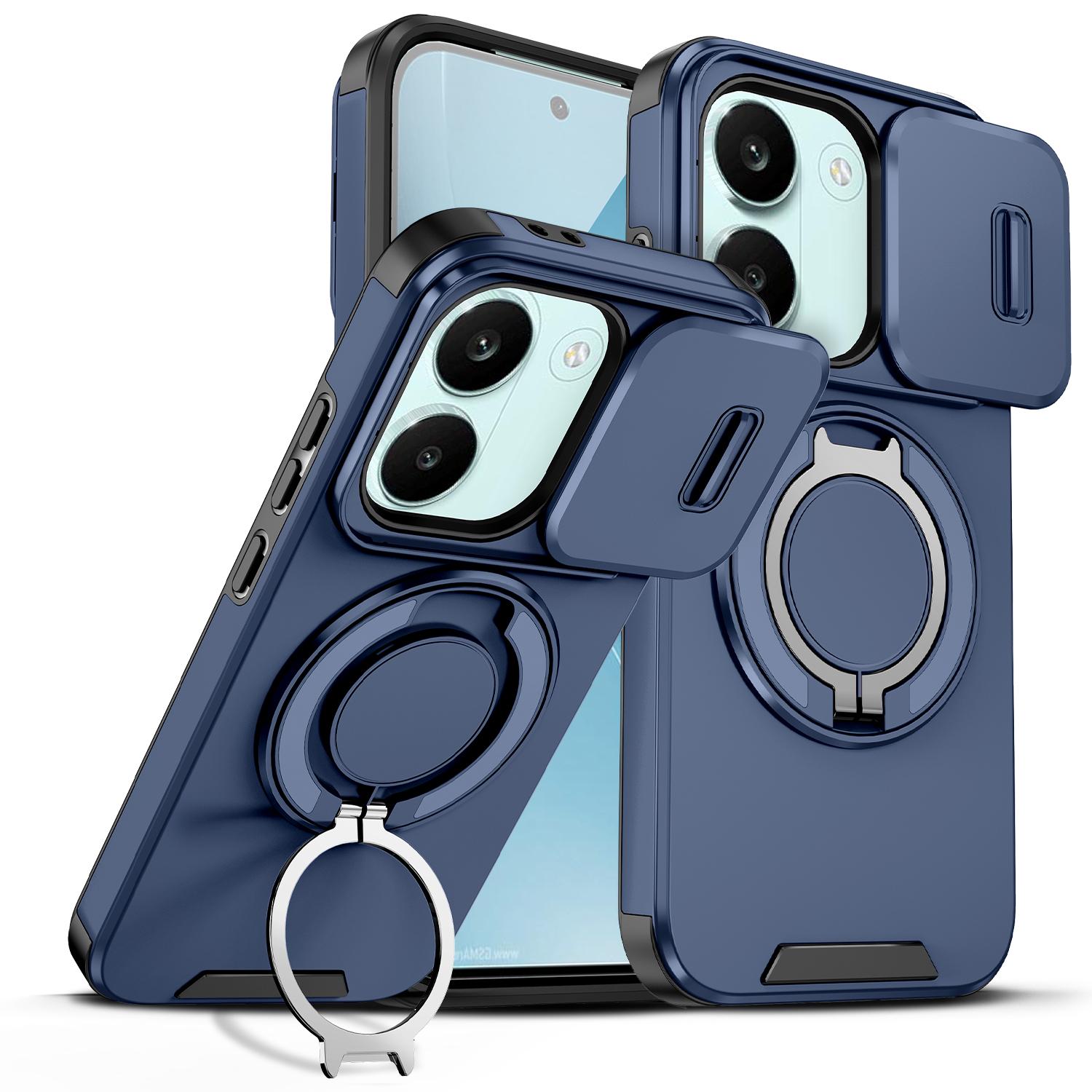 

Защитная крышка для объектива Жесткий чехол для Xiaomi POCO X8 Pro MAX 5G X7 X6 Pro F8 Ultra M8 F7 POCOX8 Двухслойные чехлы для телефона Poco X8 Pro Max синий