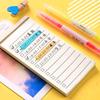 Korean Kraft Paper Sticky Notes and Portable Notebook for To-Do Plans