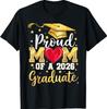Proud Mom of A 2026 Graduate Senior Class of 2026 Graduation T-Shirt