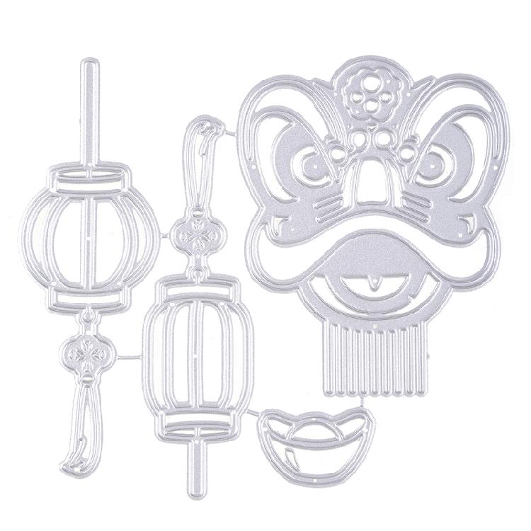 

Metal Die-Cuts Making Embossing Scrapbooking Durable Stencils Chinese New Year 1