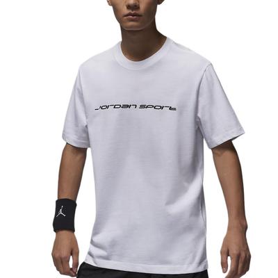Sport Dri-FIT Logo Casual Comfortable Crew Neck Short Sleeve T-Shirt Men Tops White FZ1932100