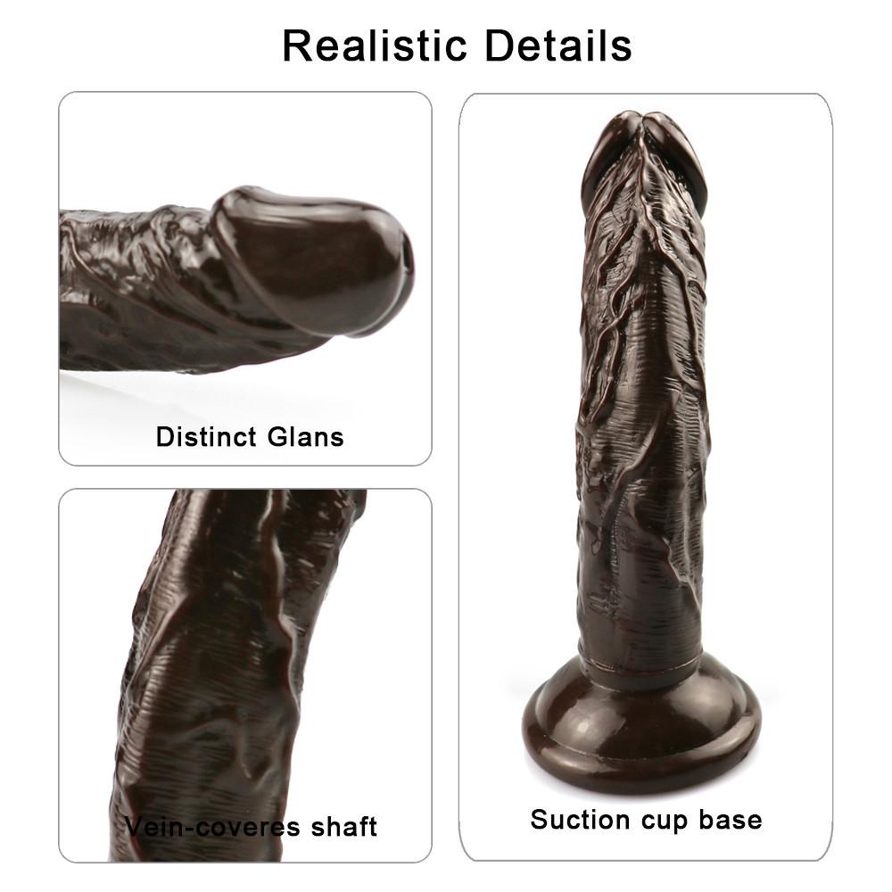 MINI Young Man Small Dildo Real Soft for Girl Beginner Masturbation Virgin Maiden Women Sex Toys Fake Penis Little Dick Boy Cock