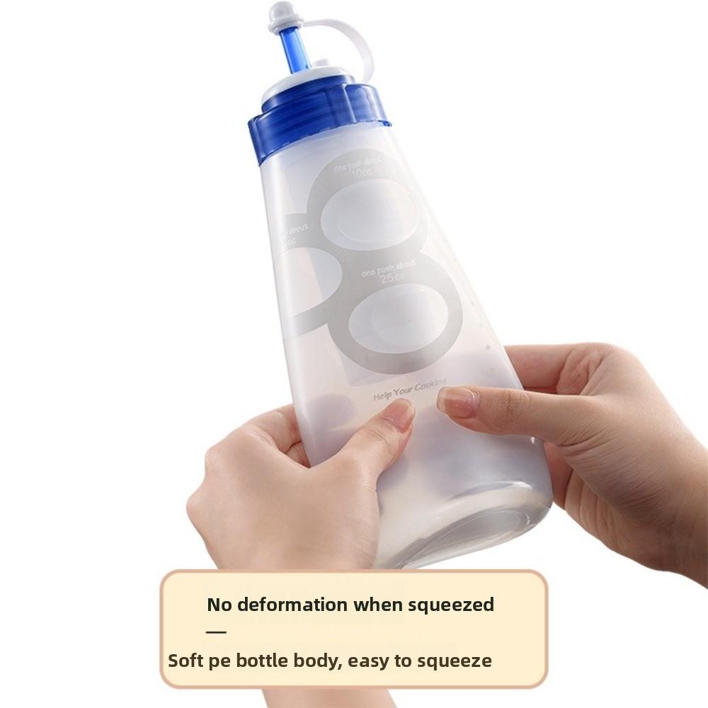 New 350ml 650ml Squeeze Sauce Bottle Plastic Large Capacity Tomato Catchup Dispenser Squeeze Bottles Picnic Cooker