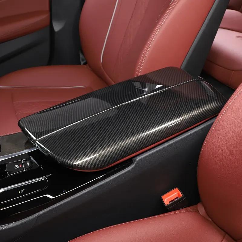 For BMW 5 Series G30 2018-,Steering Wheel,Dashboard,Console Gear Shifter,Panel Sticker,Car Interior Carbon Fiber Trim Cover