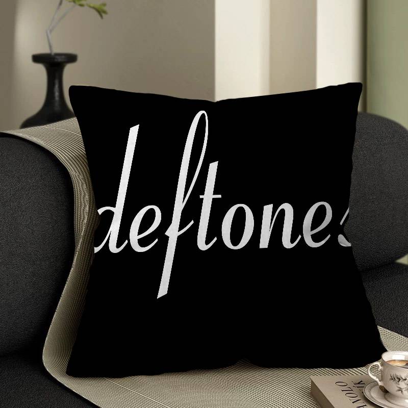 D-Deftones Music Album Pillow Cushion Cover Pillowcase Living Room Sofa Home Decor Customized