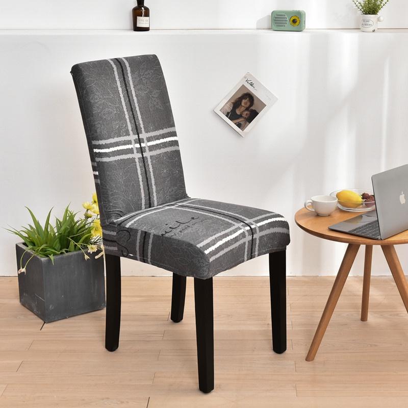 Elastischer Stuhlbezug für Esszimmerstühle, Sitzbezug, Stretch-Stuhlhussen für Hochzeit, Hotel, Bankett, Esszimmer, Büro, schmutzabweisend, abnehmbar