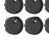6x Protectores de Enchufe a Prueba de Niños Resistentes Fácil Instalación Cubierta Protectora de Enchufe Negro