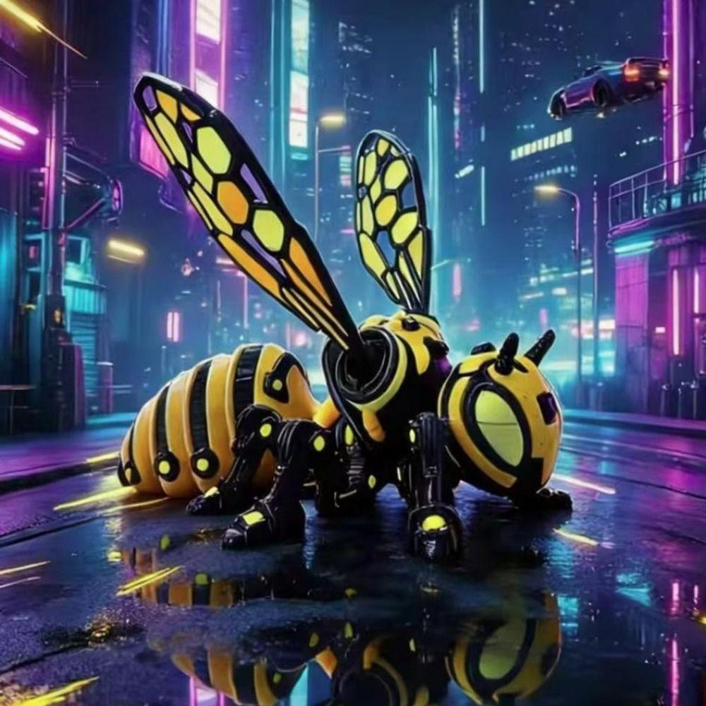 3D-gedruckte 3D-gedruckte mechanische Biene Bewegliches Gelenk Gelenkige Bienen Spielzeug Weihnachtsgeschenk