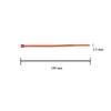 9 Color 3 * 100MM 100 / Bag Width 2.5 MM Strong Plastic Cable Ties with Self-locking Nylon Cable Ties International Standards