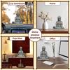 4.5 Inch Bajrangbali Statue with Gada/Hanuman Ji/Sankat Mochan/God Idols for Home/Car Dashboard/Office Desk/Murti for Home Decor/Spiritual