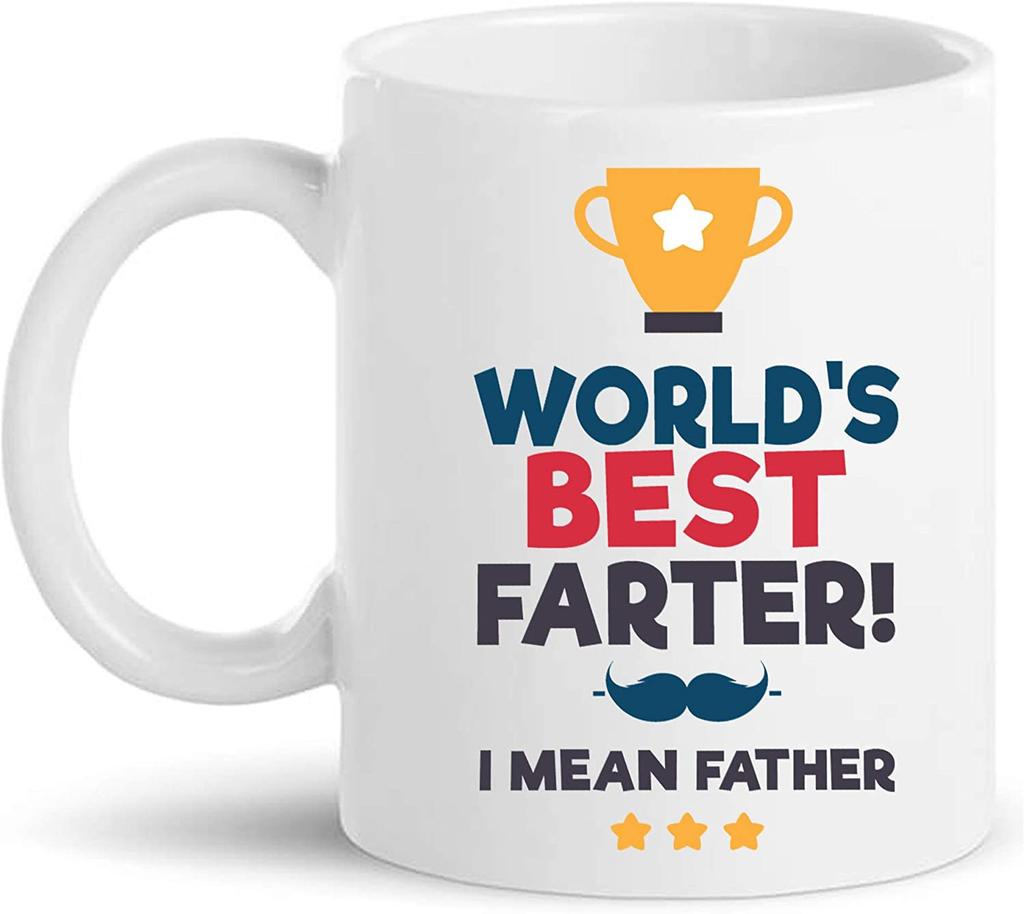 Weltbester Pupser Vatertag Papa Keramiktasse Kind Kaffeetasse Weihnachten Wasserbecher Vater