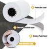 2 1/4 X 50ft Thermal Paper, BPA Free Receipt Paper, Fits 57mm Mini Thermal POS Printer & Square Terminal Credit Card Machines