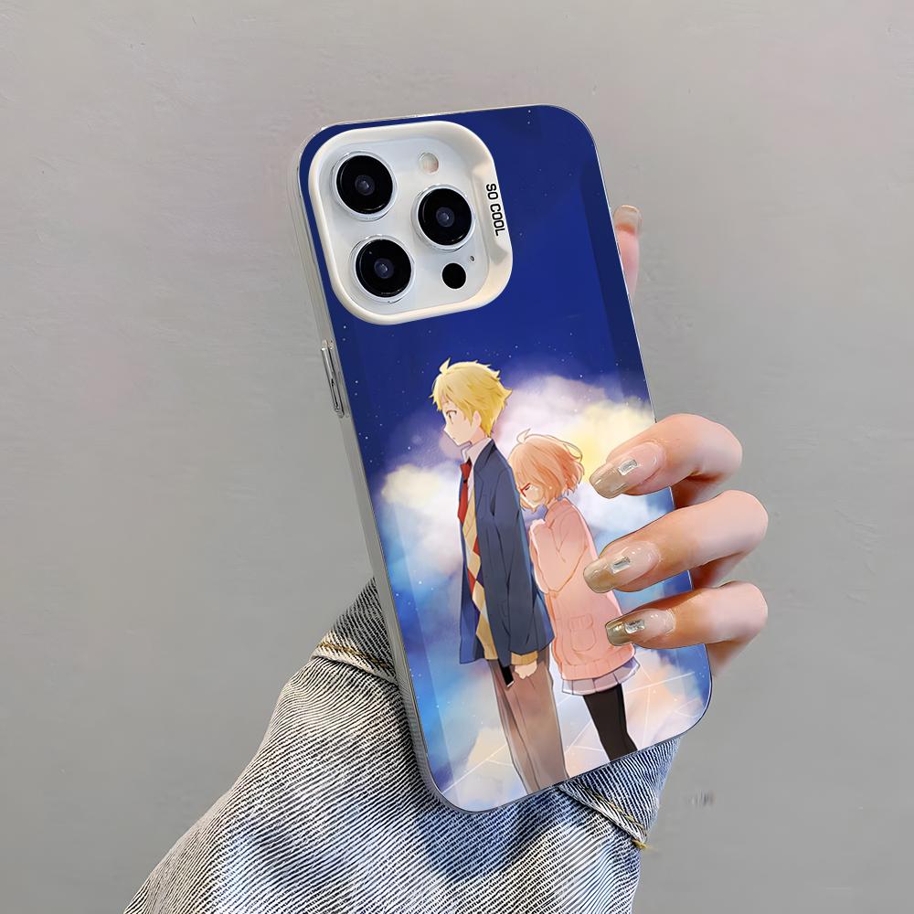 

Beyond The Boundary Phone Case For IPhone 17 Pro Max 15 Pro 16 14 Plus 12 13 Mini 11 Pro Shockproof Colorful Cover iPhone 16 Pro