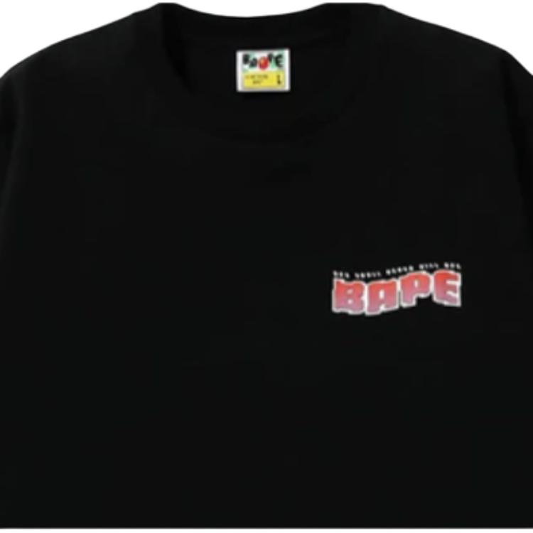 A BATHING APE T-Shirts Unisex Crew Neck Moderate 1G80-111-022