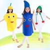 Performance Stage Fruit Veggie Costume Food Performance Suit Children Cosplay Costume  Women