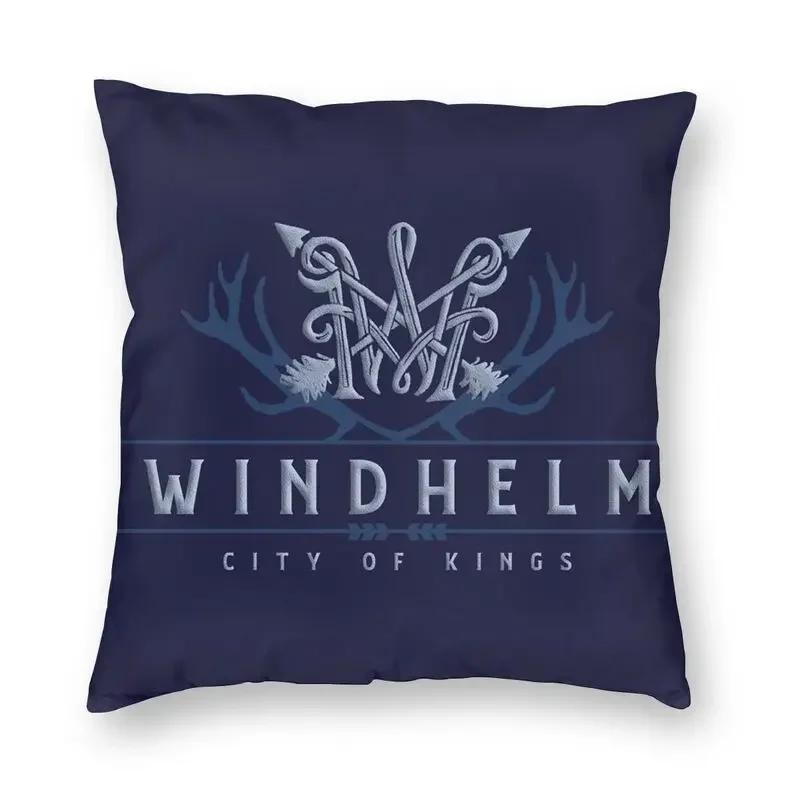 Personalized Hey You You're Finally Awake Cushion Covers Sofa Home Decor Skyrim Meme Square Throw Pillow Cover 45x45cm