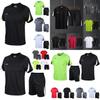 Breathable Men Quick Dry Tshirt And Shorts Set For Gym And Running Sportswear