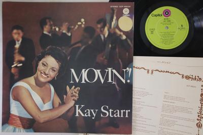 LP Schallplatte KAY STARR - Movin'! ECP88035 CAPITOL 1973 Japan Jazz Gebraucht